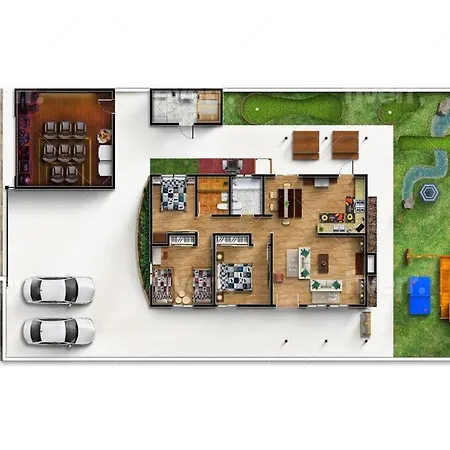 Great Outdoors By Oc Adventure Homes Holiday home Garden Grove